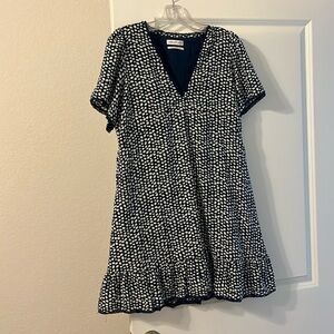 Polkadotted mini dress